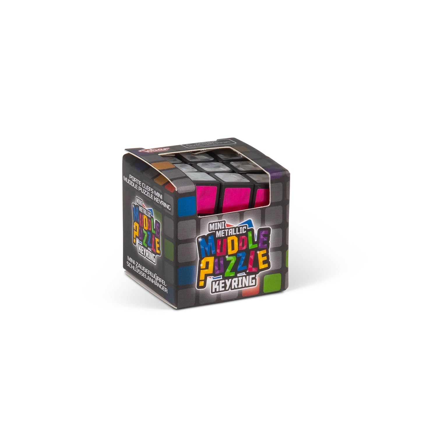 MINI PORTE-CLÉS PUZZLE MÉTALLIQUE