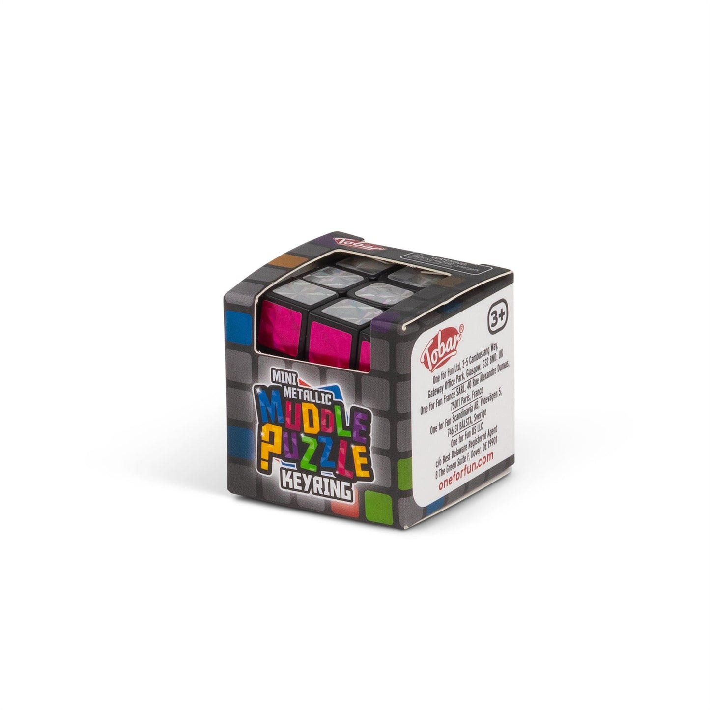 MINI PORTE-CLÉS PUZZLE MÉTALLIQUE