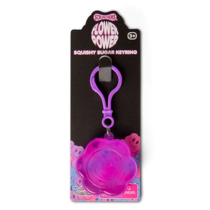KEYCHAIN SUGAR FLOWER POWER SCRUNCHEMS