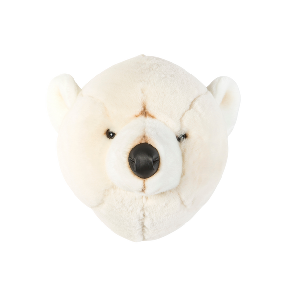 Décoration Murale Peluche Basile le Ours Polaire - Wild & Soft