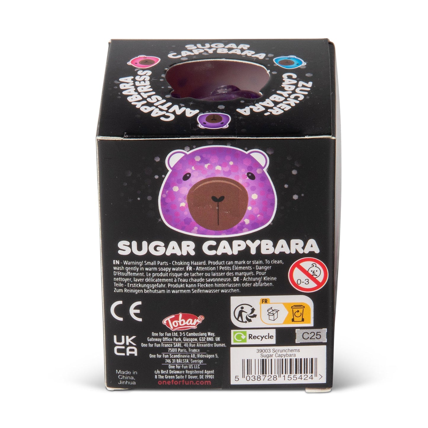 SCRUNCHEMS SUGAR CAPYBARA