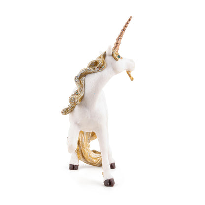 Golden Unicorn Figurine