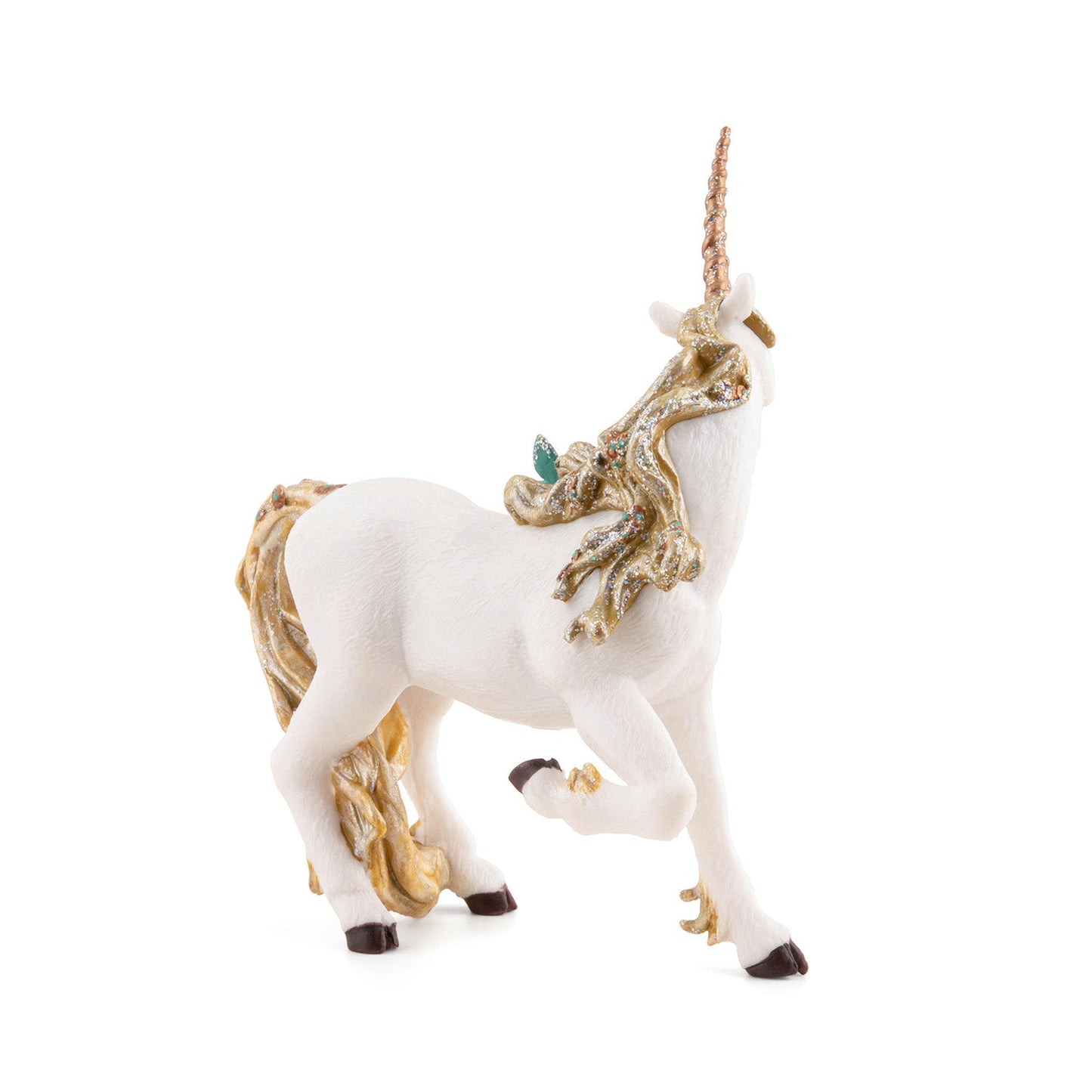 Golden Unicorn Figurine