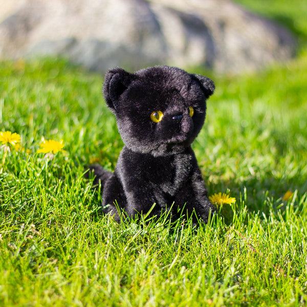 ANIMIGOS THE WORLD OF NATURE 18CM BLACK CAT