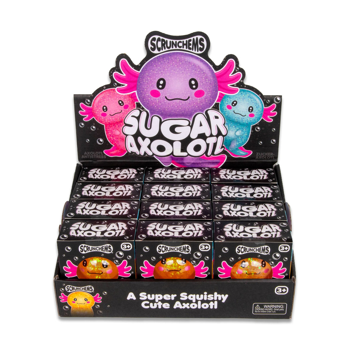SCRUNCHEMS SUGAR AXOLOTL