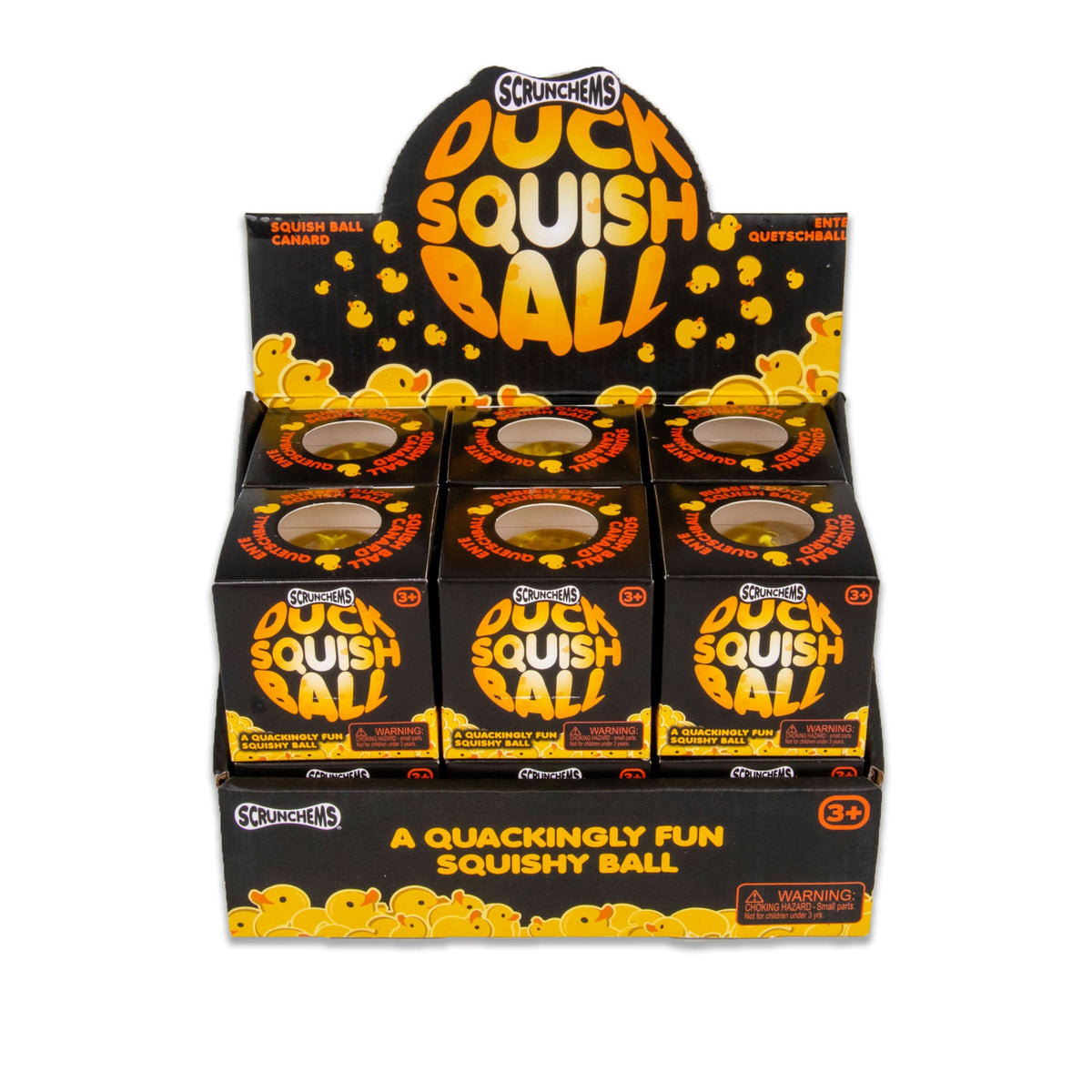 SCRUNCHEMS DUCK SQUISH BALL