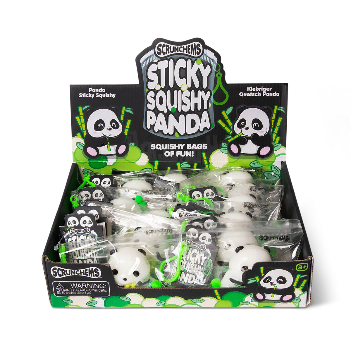 SCRUNCHEMS STICKY SQUISHY PANDA