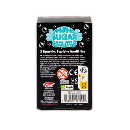 SCRUNCHEMS MINI SUGAR AXOLOTLS - 3PK