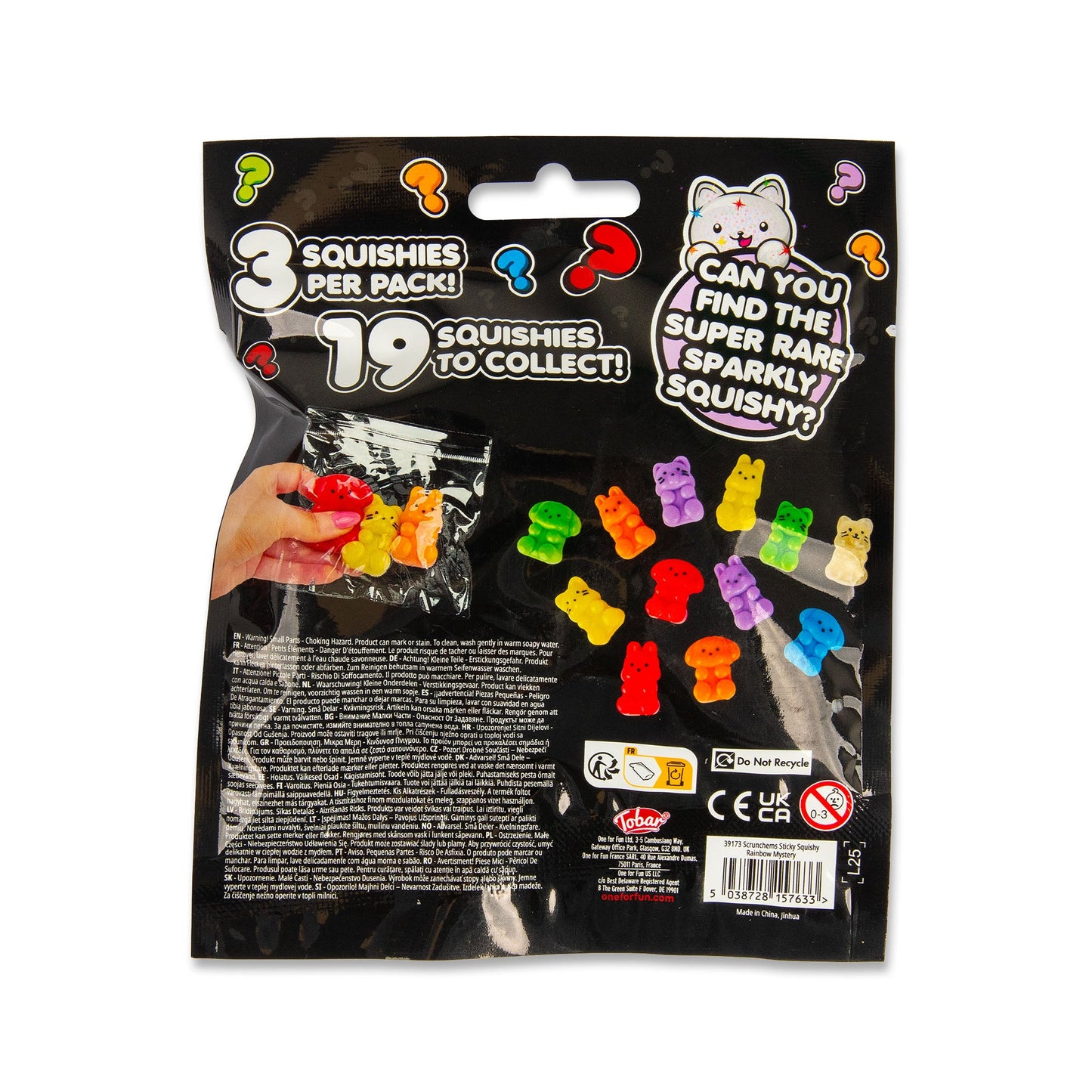 SCRUNCHEMS STICKY SQUISHY RAINBOW MYSTERY
