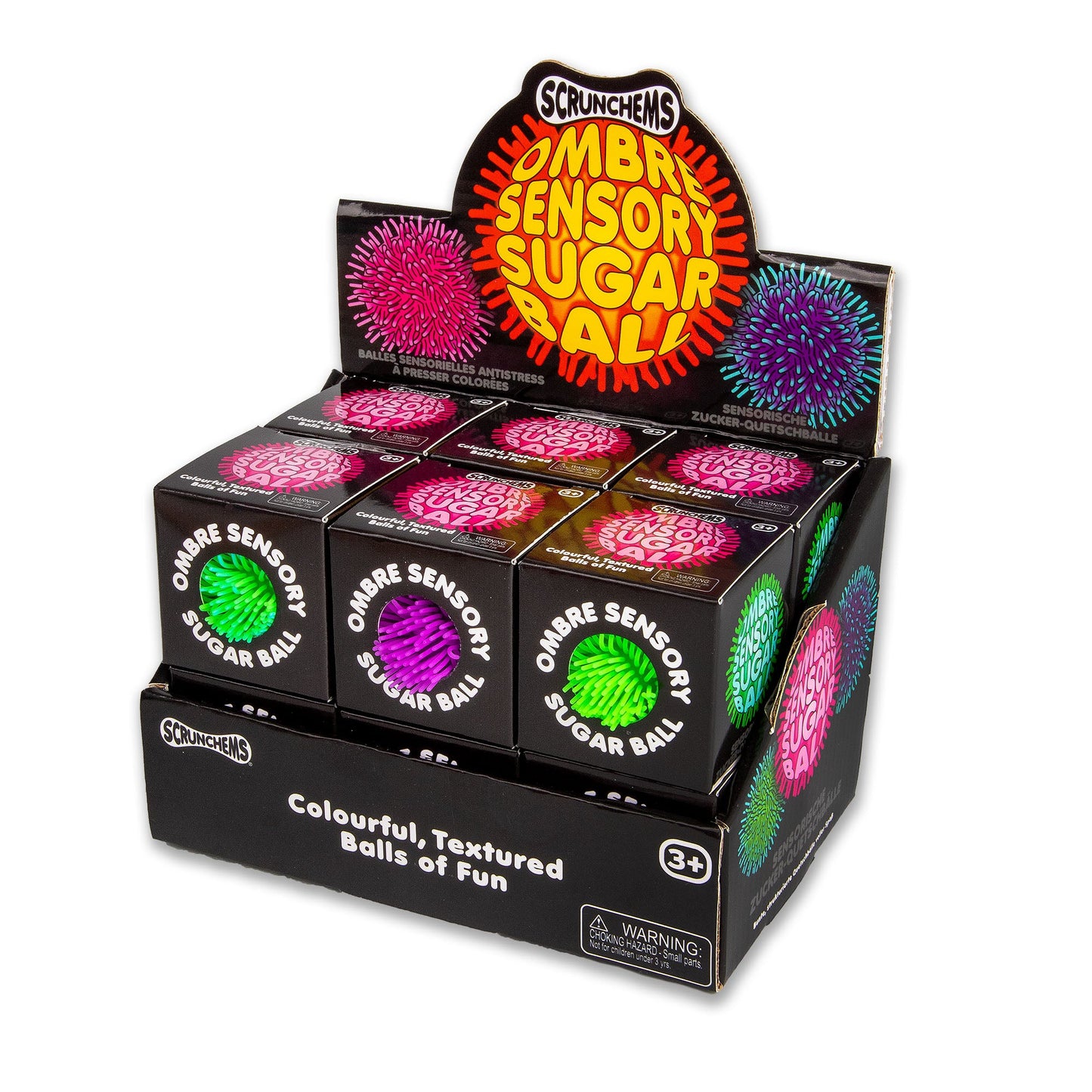 SCRUNCHEMS OMBRE SENSORY SUGAR BALL
