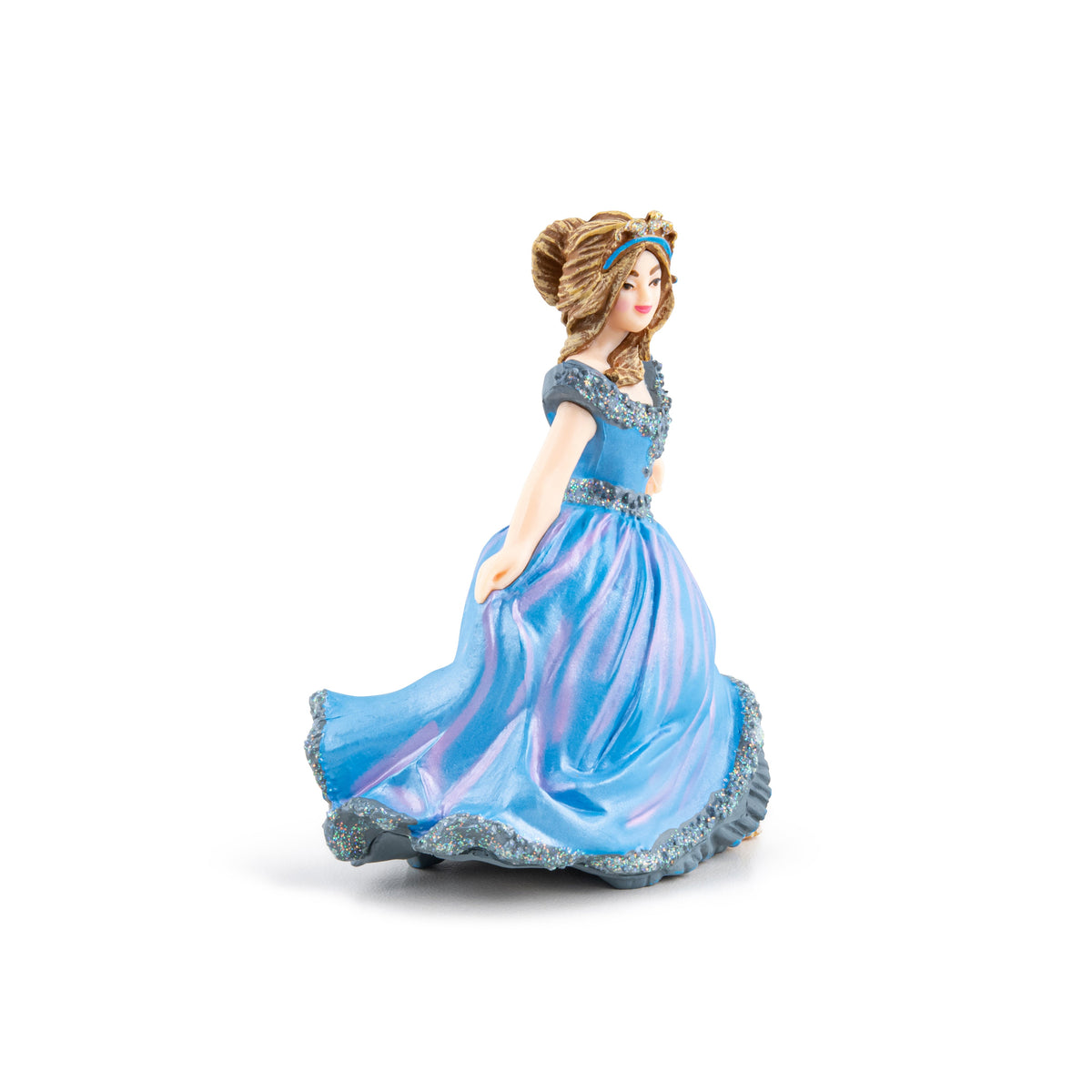 Princess Figurine with Glass Slipper
