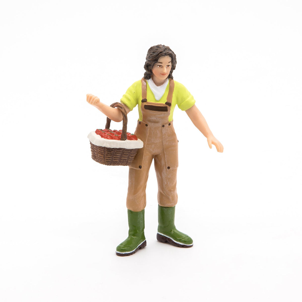 Figurine Fermière au panier