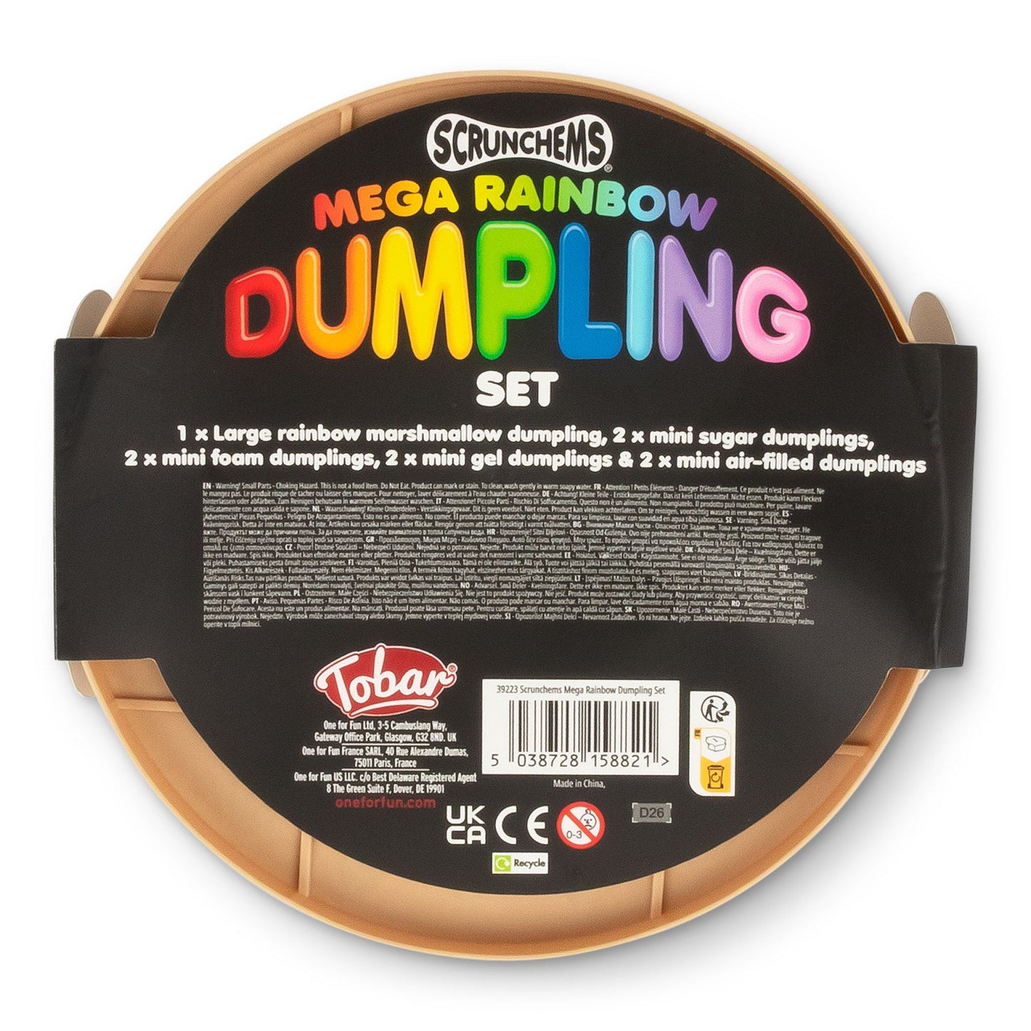 SCRUNCHEMS MEGA RAINBOW DUMPLING SET