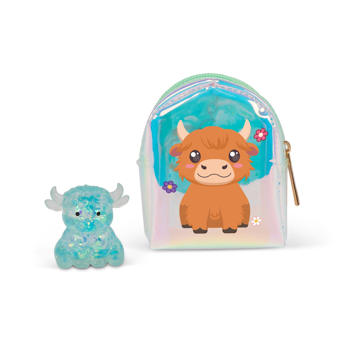 Scrunchems Mini Sac à Dos Squishy Pailleté – Modèle Assorti