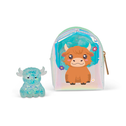 Scrunchems Mini Sac à Dos Squishy Pailleté – Modèle Assorti