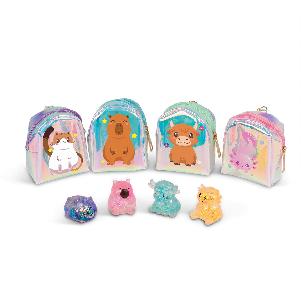 Scrunchems Mini Sac à Dos Squishy Pailleté – Modèle Assorti