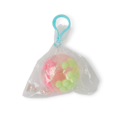 Scrunchems Porte-Clés Bead Ball Bicolore – Modèle Assorti