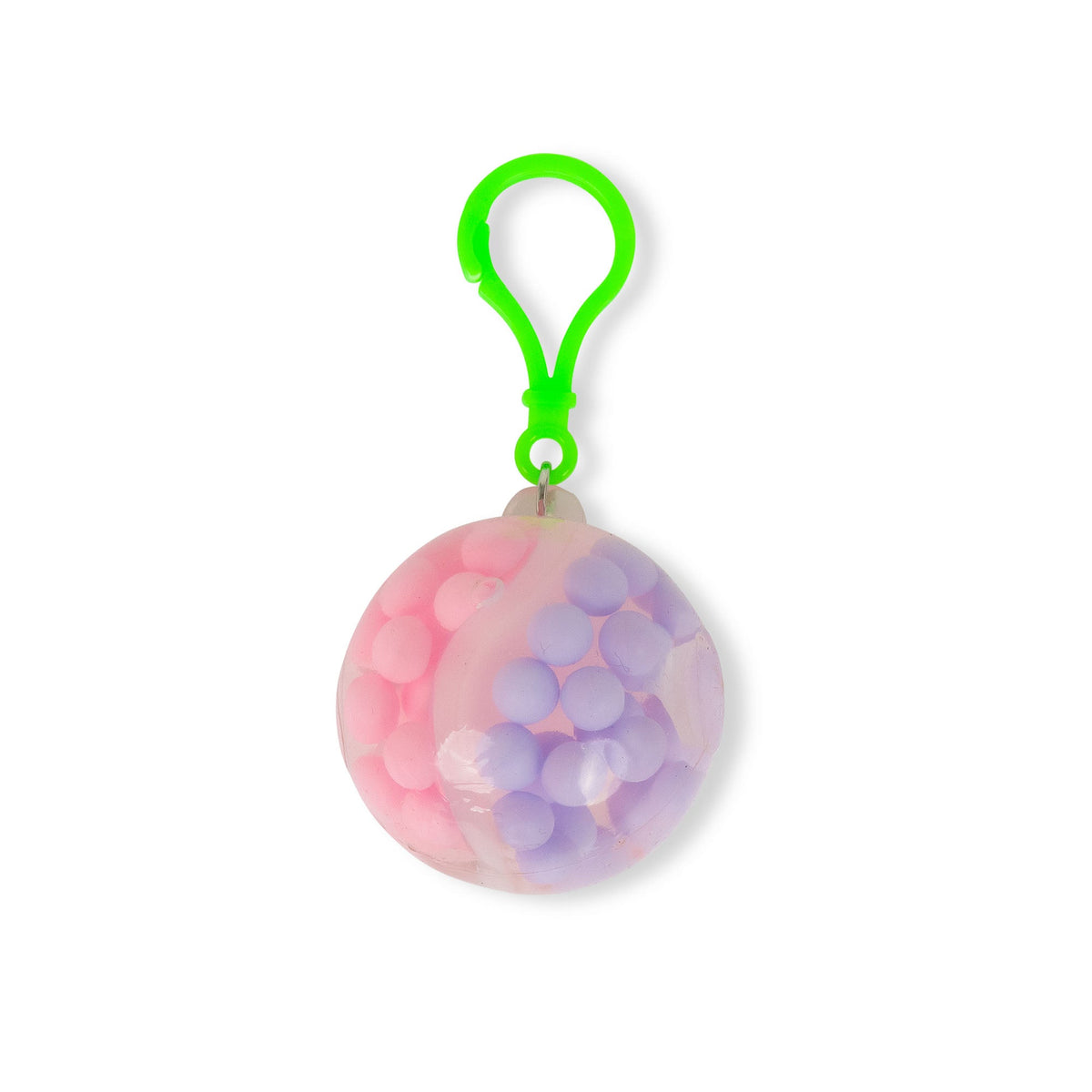 Scrunchems Porte-Clés Bead Ball Bicolore – Modèle Assorti