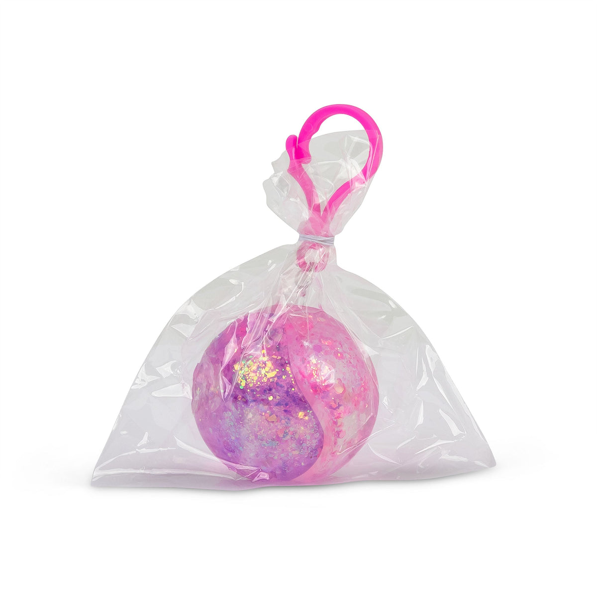 Scrunchems Porte-Clés Glitter Ball Bicolore – Modèle Assorti