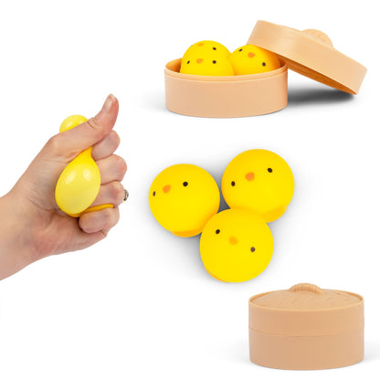 Scrunchems Mini Dumplings Poussins – Lot de 3
