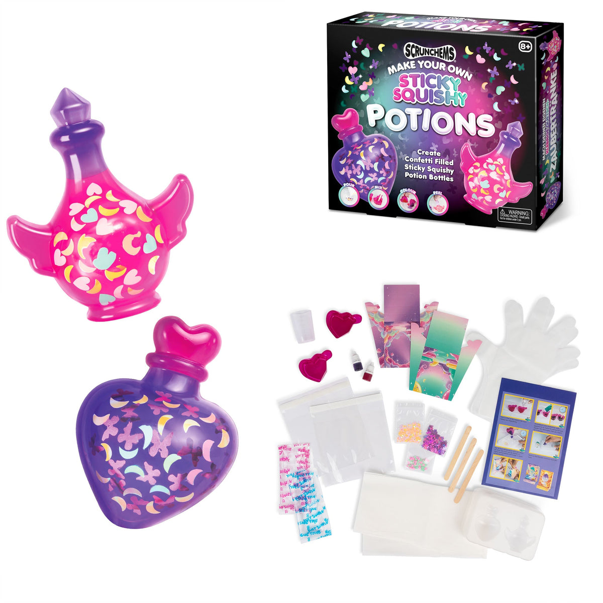 Scrunchems Kit Potions Sticky Squishy à Fabriquer