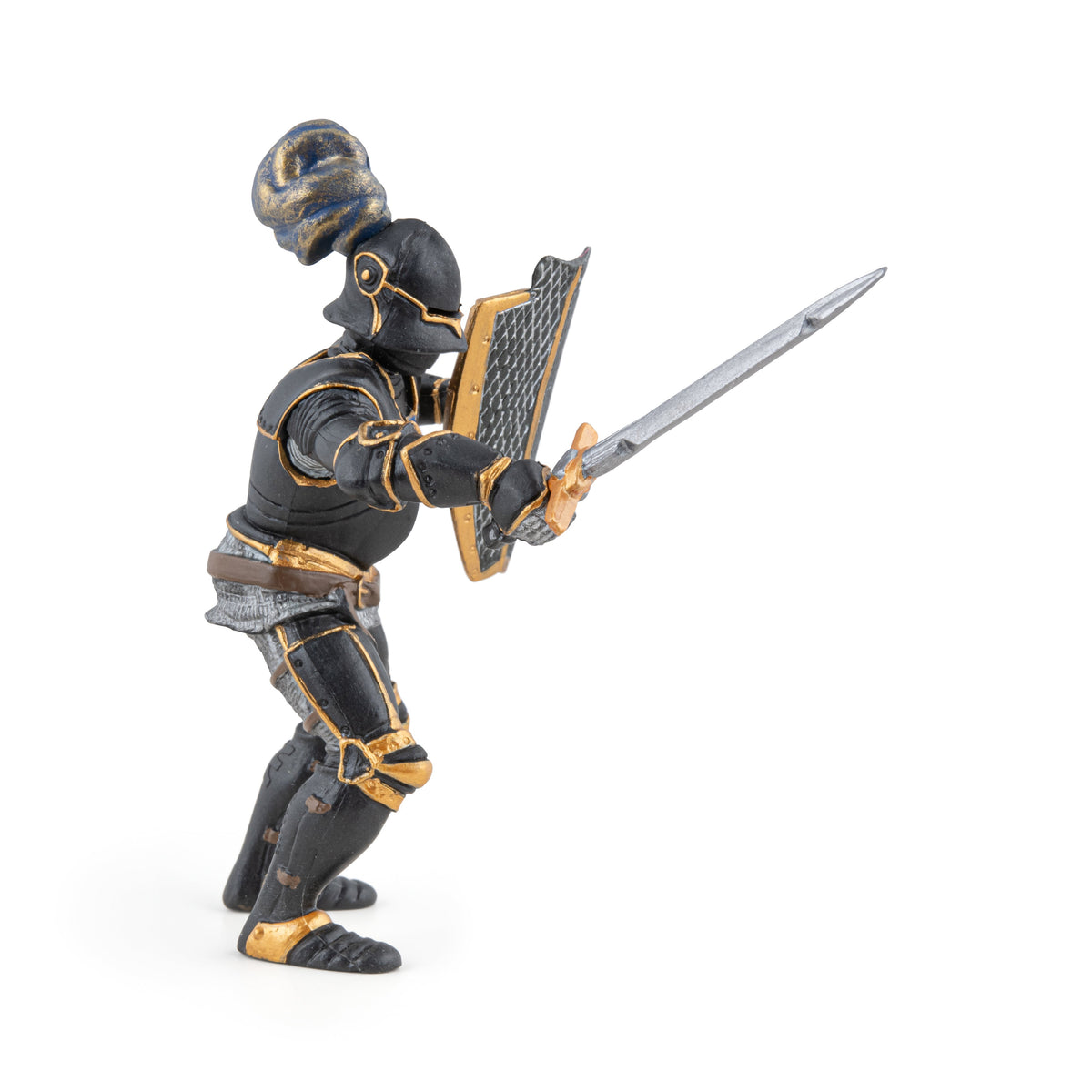 Black Armored Knight Figurine