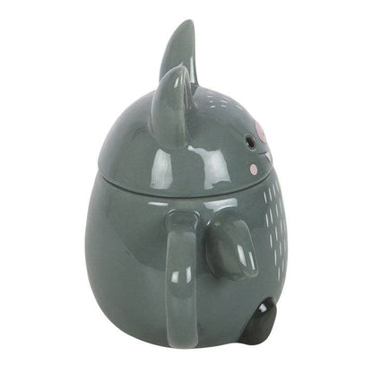 Tasse à couvercle Halloween chauve‑souris mignonne