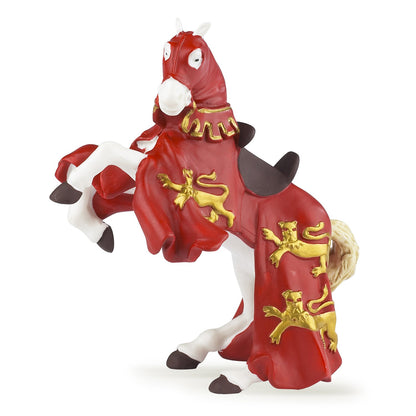 King Richard's Red Horse Figurine