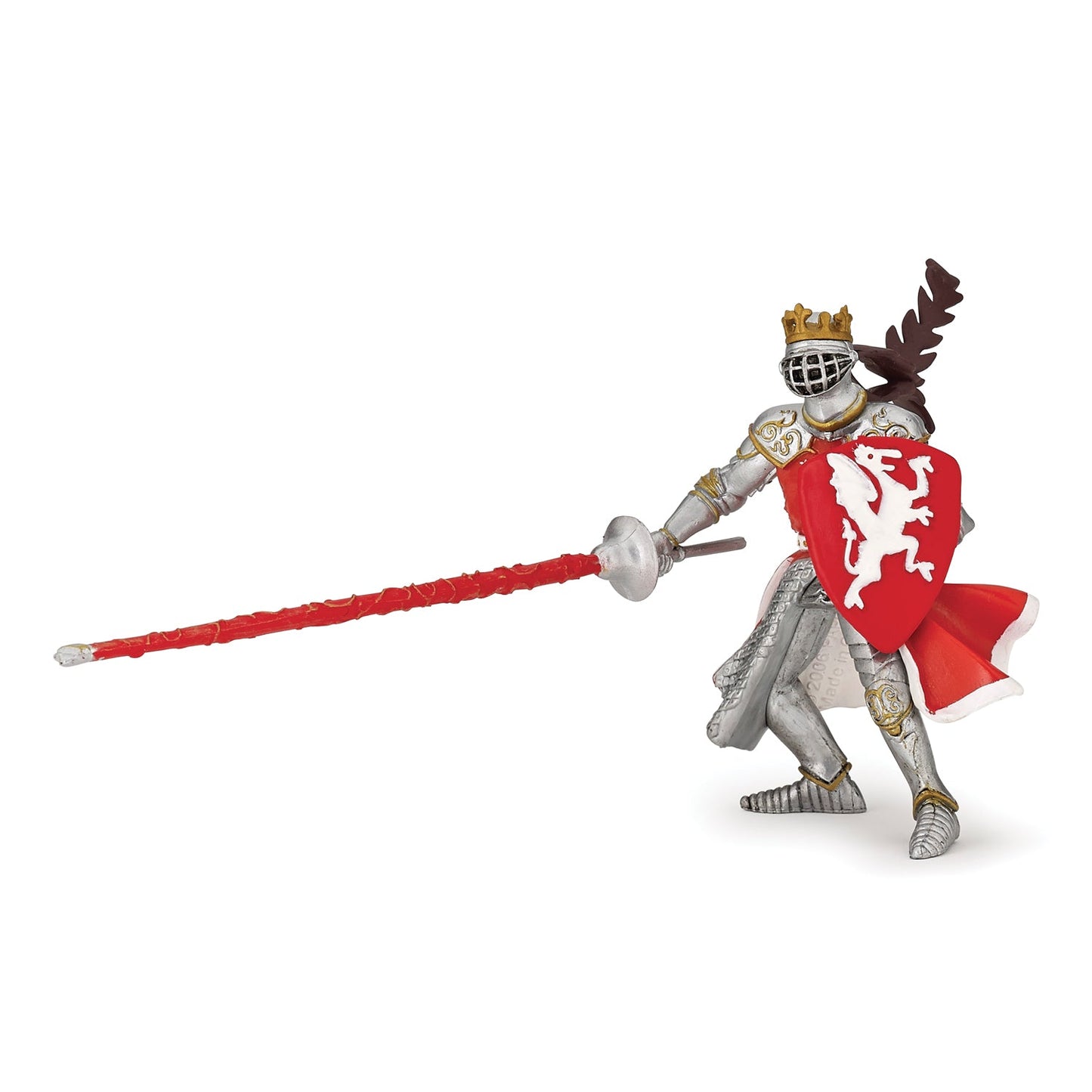 Red Dragon King Figurine