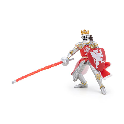 Red Dragon King Figurine