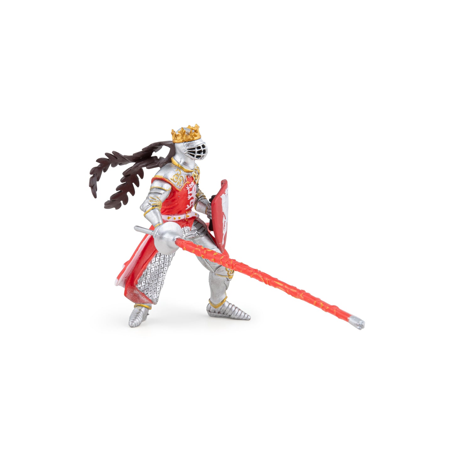 Red Dragon King Figurine