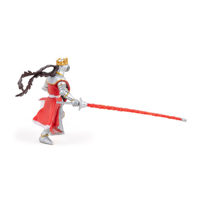 Red Dragon King Figurine