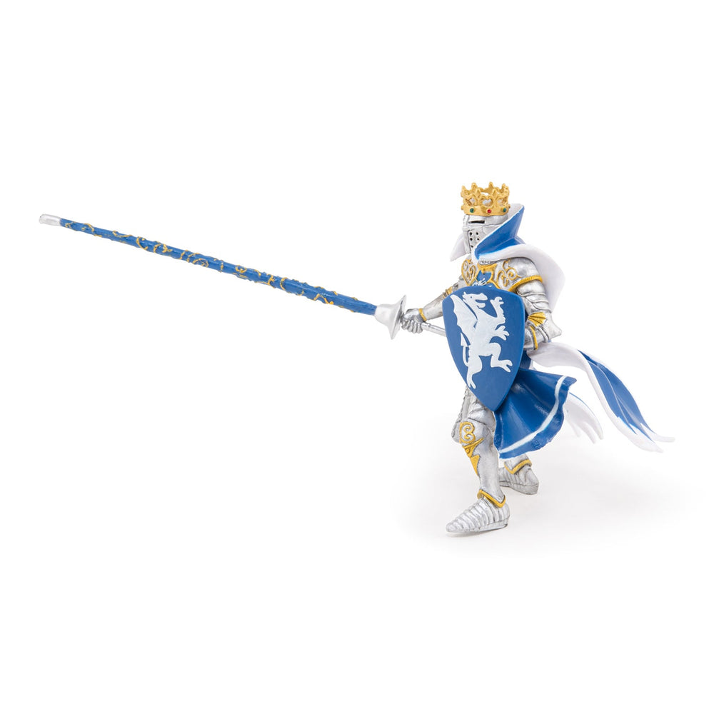 Figurine Roi au dragon bleu