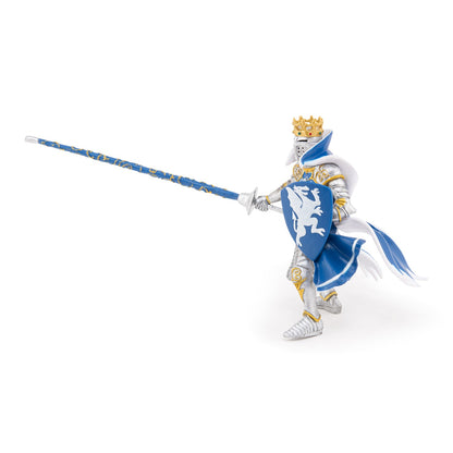 Figurine Roi au dragon bleu