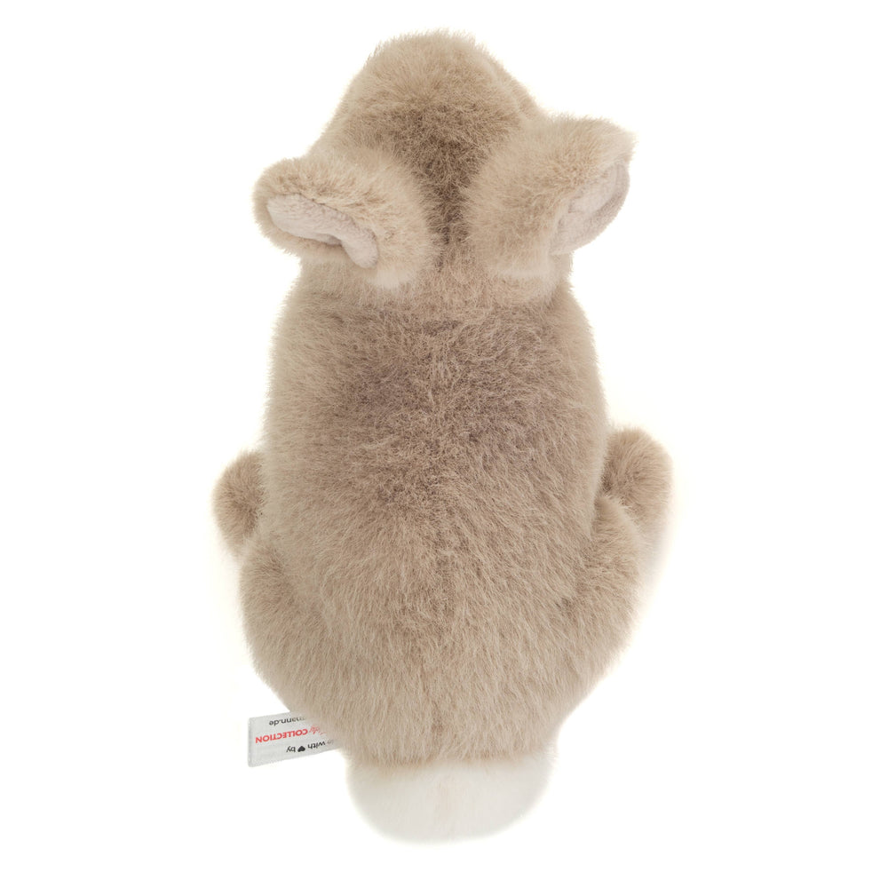 Zittend Grijs Konijn Knuffel