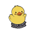 Pin's Canard Jaune "Quack Quack MotherDuck"
