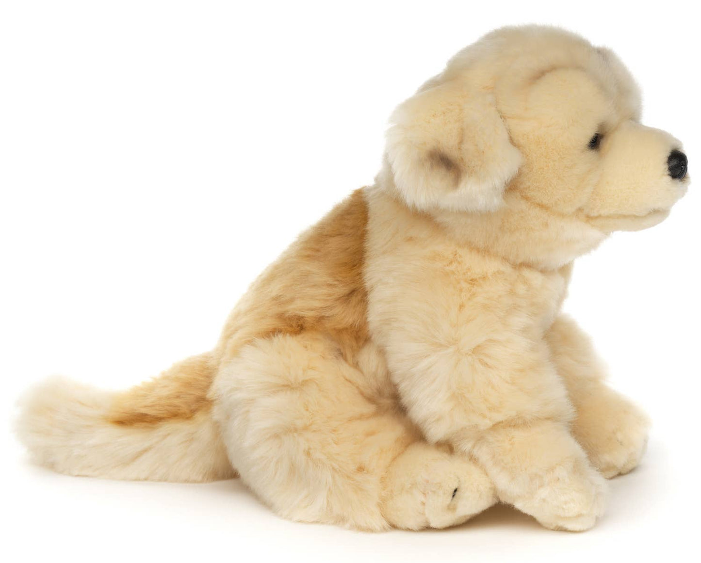 Golden Retriever Puppy Plush Toy, Sitting