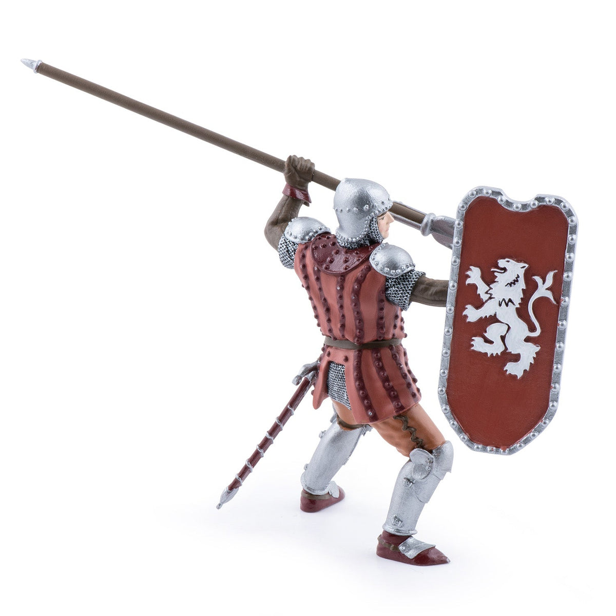 Knight with javelin figurine