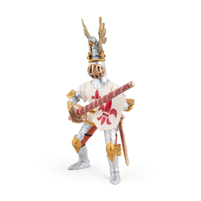 White knight lily flower figurine