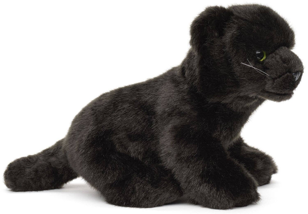Peluche Bébé Panthère Noire Assis