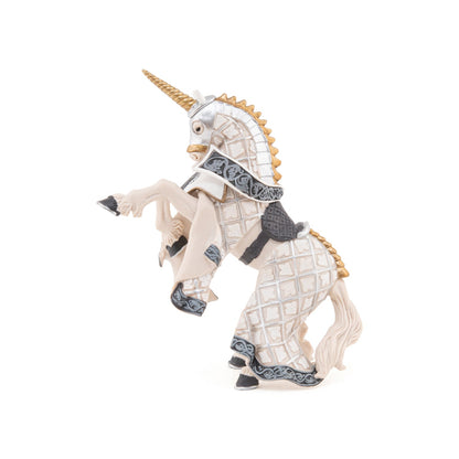 Unicorn Crest Armsmaster Horse Figurine
