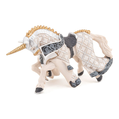 Unicorn Crest Armsmaster Horse Figurine
