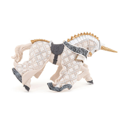 Unicorn Crest Armsmaster Horse Figurine
