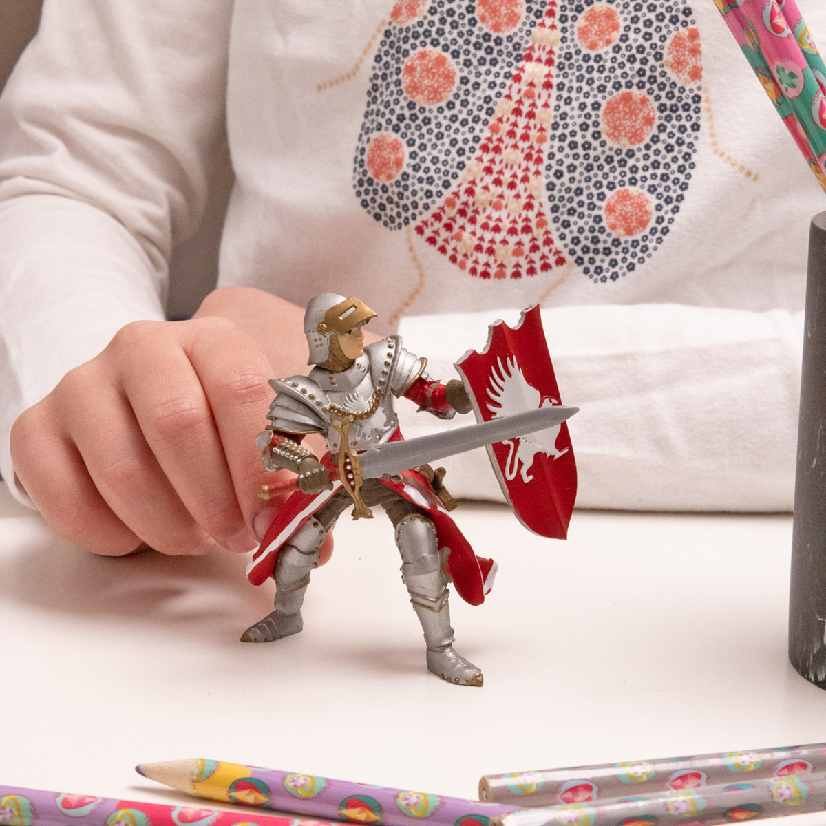 Griffin Knight Figurine