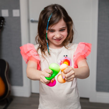 SCRUNCHEMS NEON DIDDY Squeeze Balls - 3 Pack