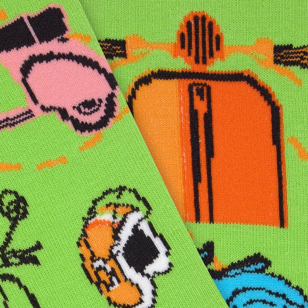 Durable and fun cotton socks for boys with Vespa patterns