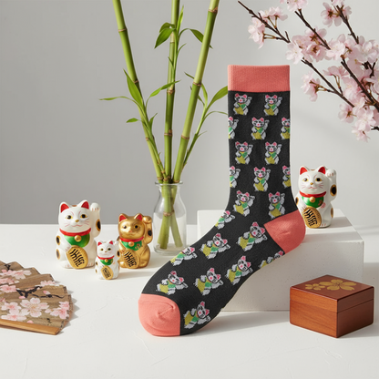 Lucky Cat Socks
