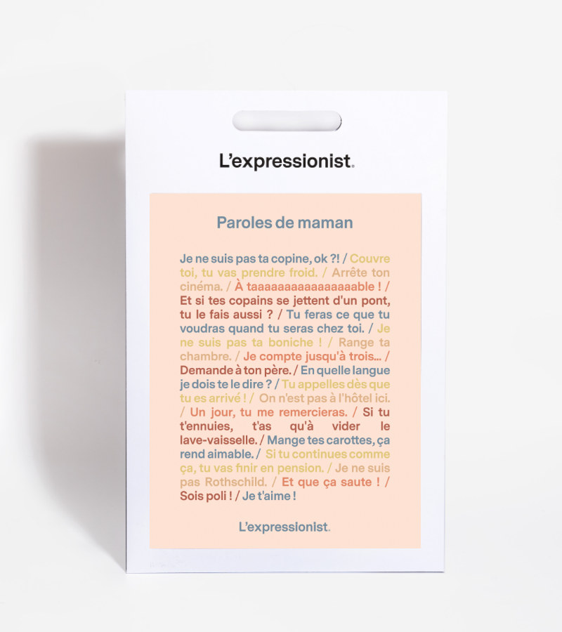 Poster - Mom's Sayings