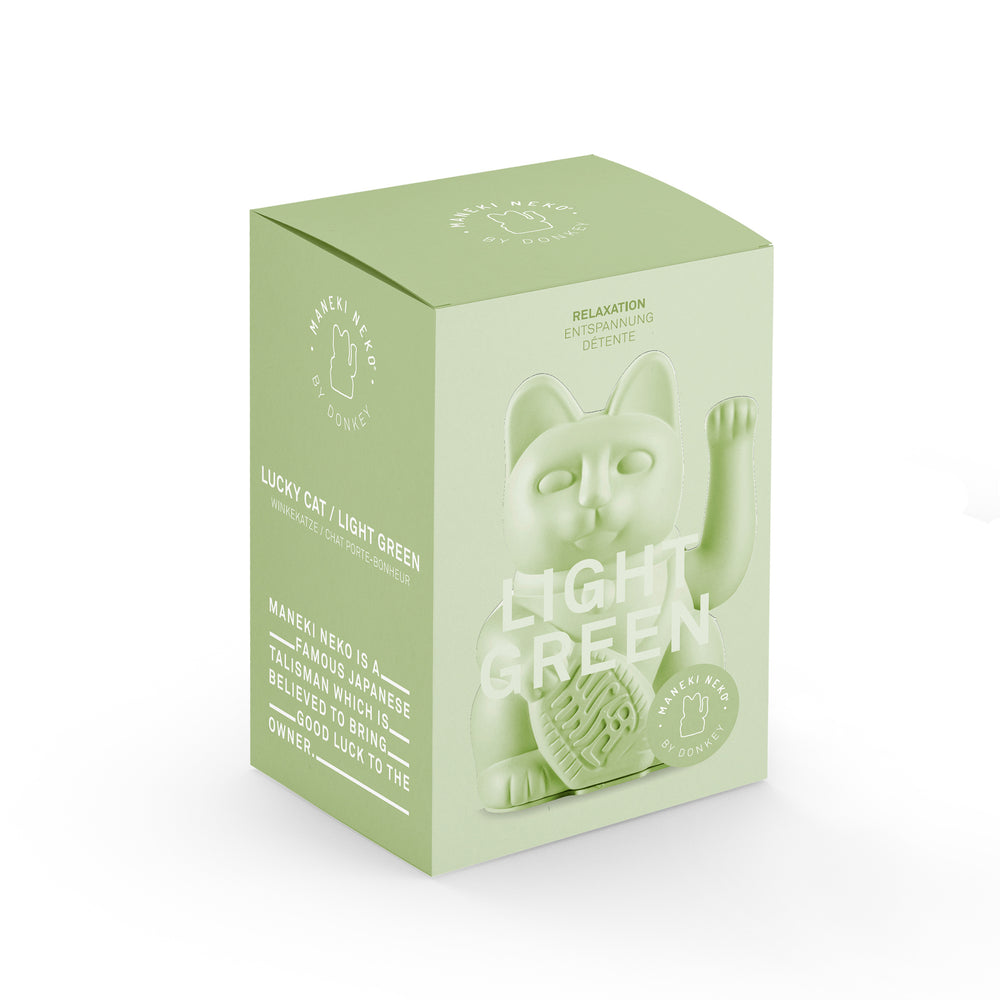 Light Green Lucky Cat
