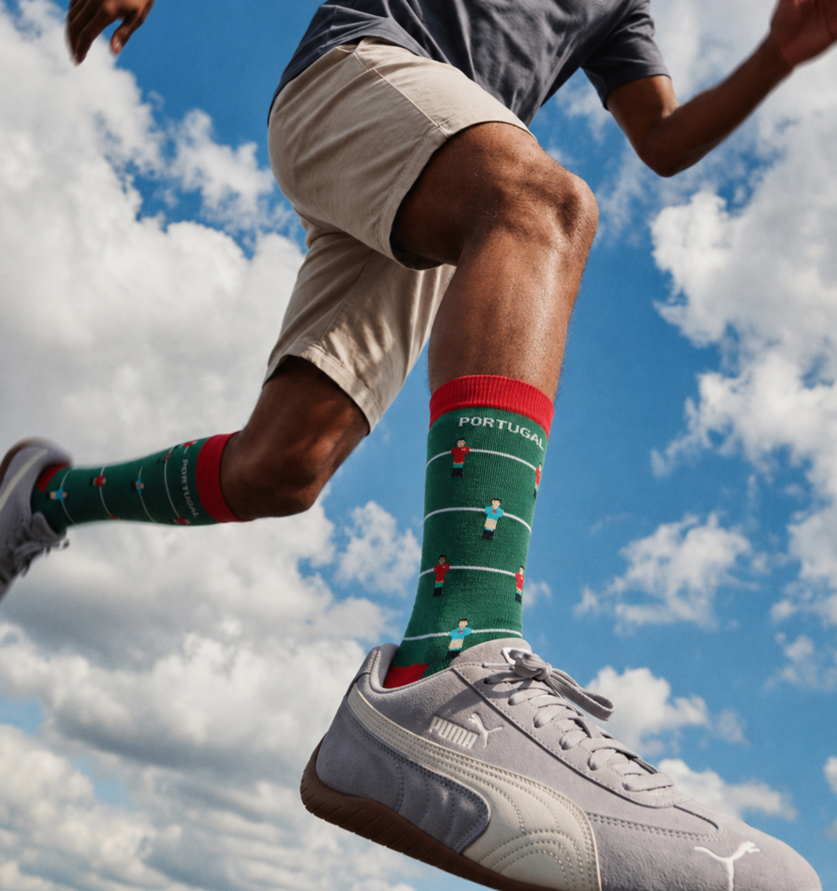 Chaussettes Fédération Portugaise de Football « Baby-foot » - Chulé